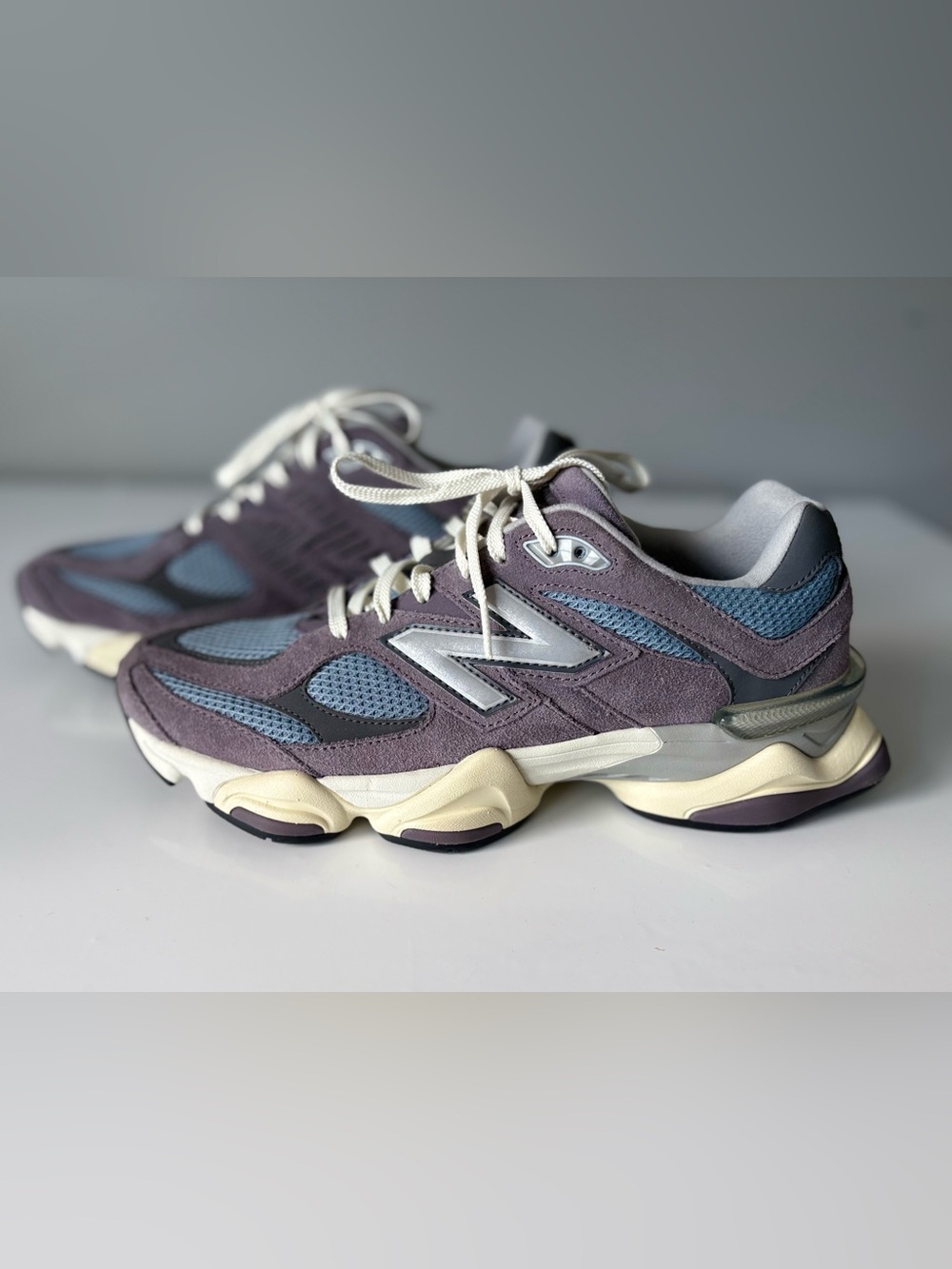 New Balance 9060 U9060SFA Shadow Purple Blue Suede Mesh Sneakers Women’s 11